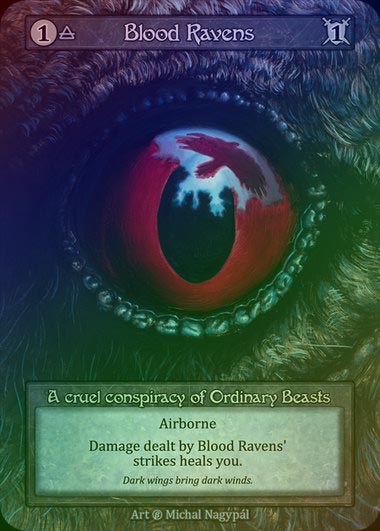 【FOIL】[Air] Blood Ravens [beta-Ordinary]